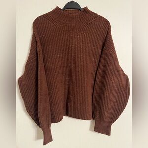 Old Navy Chocolate Knit Sweater